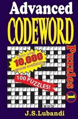 J S Lubandi Advanced Codeword Puzzles (Paperback) Advanced Codeword Puzzles