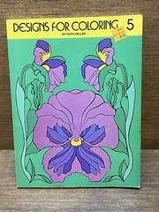 1978 Vintage Ruth Heller DESIGNS FOR COLORING 5 Book NEW Unused All Clean Pages