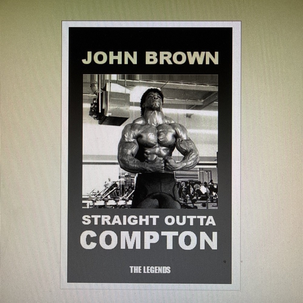 Bodybuilding Powerlifting John Brown Seminar And Training Rare Booklet 2016