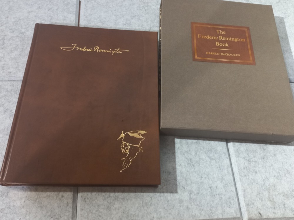 The Frederic Remington Book, Harold McCracken, SIGNED, 27 /500, VG w/Slipcase