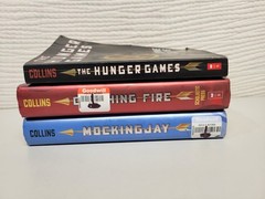 The Hunger Games Trilogy Book Set By Suzanne Collins Hardcover and Paperback Lot