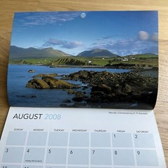 Ireland 2008 calendar designed and published by John Hinde LTD