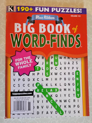 Kappa Word Seek Puzzles- Lot of 2-Extra Large & Blue Ribbon-For The Whole Family