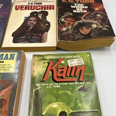 E. C. Tubb Dumarest Saga Sci-Fi Paperback Lot DAW Books English Novels