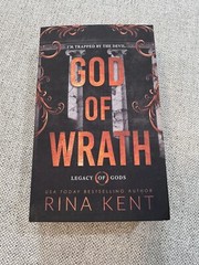 God of Wrath Rina Kent Signed Deluxe First Print Sprayed Edge Legacy Of Gods New