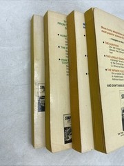 Star Trek TOS Ballantine Books, Alan Dean Foster, 1970s Log Books: 2, 3, 6, 8