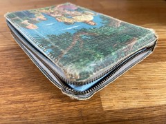 1960s Childs Holy Bible Book King James Vivid Color Illustrations Distressed