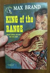 King of the Range by Max Brand 1949 Pocket Books #584 Vintage Paperback Western