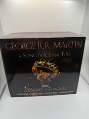 George R.R. Martin A Song of Ice and Fire 5-Book Fantasy Box Set (English)