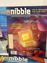 Nibble Apple Computer 80s Magazine Lot Vintage Computer Magazines
