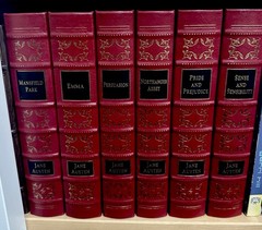 JANE AUSTEN Series. EASTON PRESS Leather bound . OUT OF PRINT.