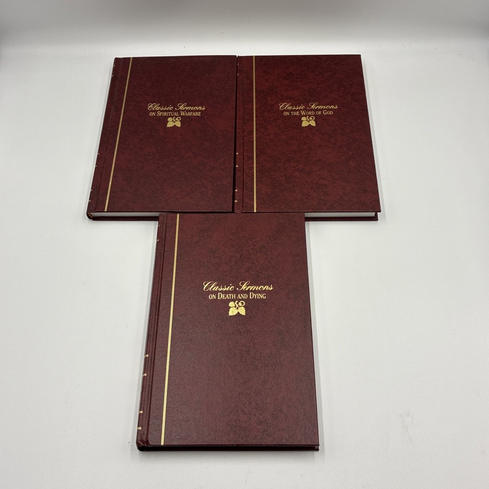 Lot of 3 Classic Sermons by Wiersbe: Death Dying, Word Of God, Spiritual Warfare