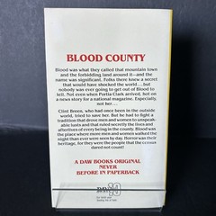Blood County by Curt Selby (Doris Piserchia) 1981 DAW Books #436 1st Printing PB