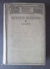 Antique 1906 QUENTIN DURWARD HARDCOVER BOOK Sir Walter Scott 504 pages Ginn & Co