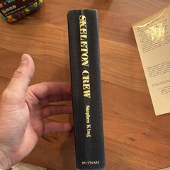 Stephen King SKELETON CREW 1985 HC/DJ G.P. Putnam’s Sons Don Brautigam