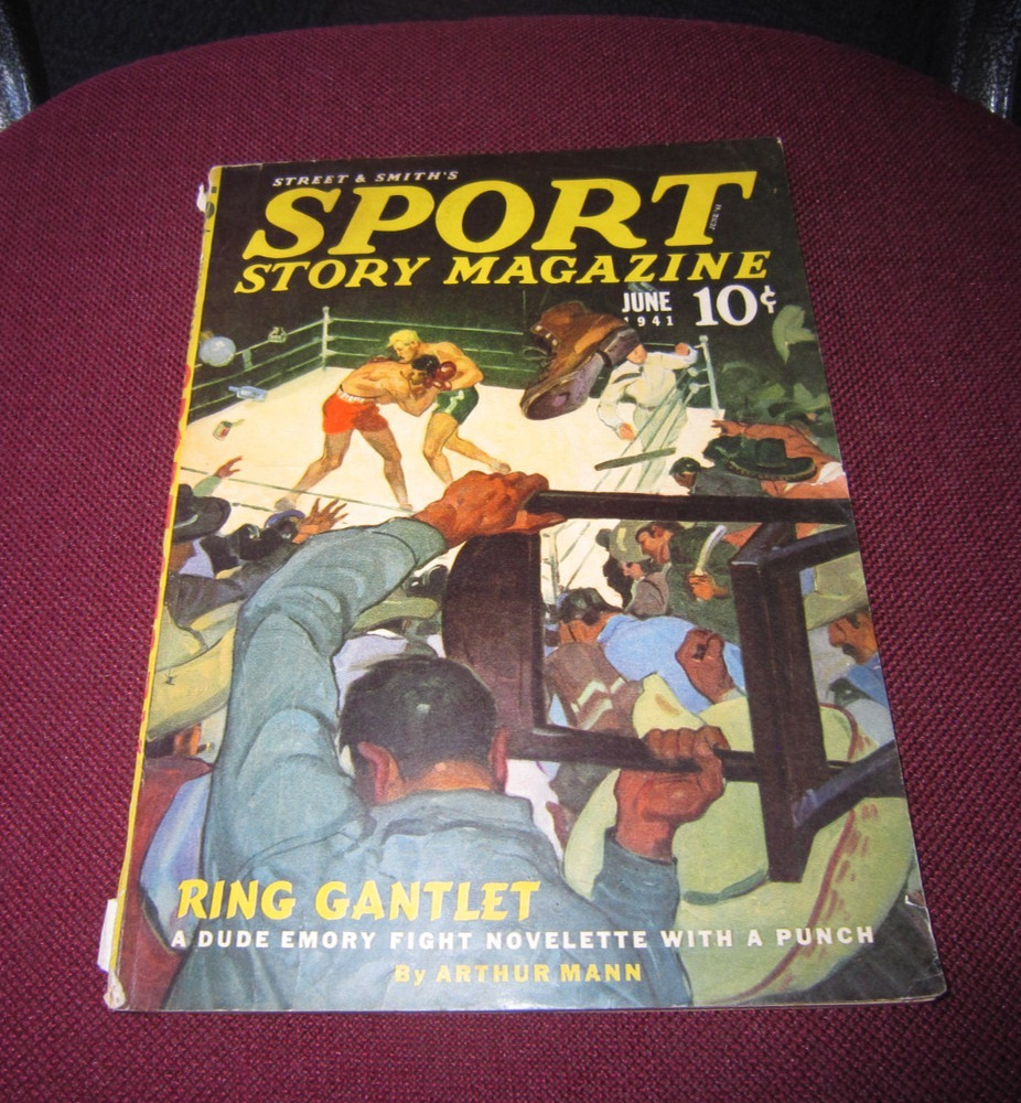 Sport Story Magazine – June 1941, boxing and baseball stories