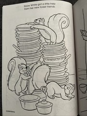 Snow White Jumbo Coloring & Activity Book Puzzles Games Disney Bonus Character
