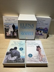 The Neapolitan Novels box set by Elena Ferrante(Europa Editions,trade paperback)