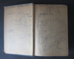 Antique 1921 ELEMENTARY PRINCIPLES OF ECONOMICS HARDCOVER BOOK Ely Wicker School