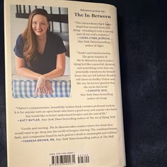 Hadley Vlahos RN The In-Between Hardcover w/ Dust Jacket Nonfiction Hospice
