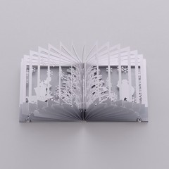 SNOWY WORLD 360°BOOK 3D Gimmick Pop Up Book Yusuke Oono Seigensha
