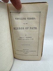 Sybilline Verses; Or, The Mirror of Fate, by Miss H.J. Woodman 1846