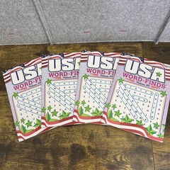 Lot Of 4 Kappa – USA Word-Finds Book – 83 pages Vol 49