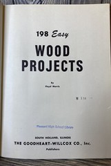 198 Easy Wood Projects Floyd Morris 1970 Hardback Book