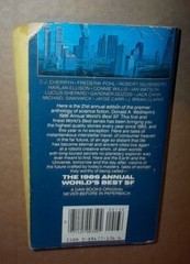 The 1986 Annual World’s Best Science Fiction DAW 1986 harlan ellison