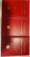 Collected Works of Aleister Crowley Hardcover, 3 Volume Set (with portraits)