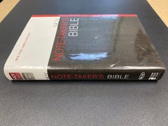 NKJV Note-Taker’s Bible by Zondervan Staff (2014, Hardcover w/DJ)