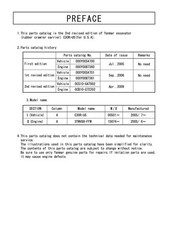 YANMAR Crawler Carrier CR30R-US Parts Catalog Manual 2012 – WIRE BOUND – COVERS