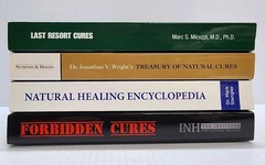 Natural Cures Book Lot Of 4 Forbidden Cures Last Resort Natural Healing Encyclop