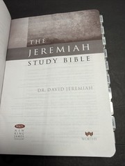 The Jeremiah Study Bible Dr David Jeremiah Paperback 2013