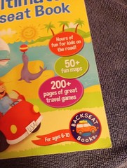 THE ULTIMATE BACKSEAT BOOK Hours of fun for kids on the road! 200+ Pages Travel
