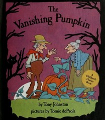 Vanishing Pumpkin by Johnston, Tony, Acceptable Book