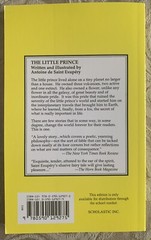 The Little Prince By Antoine de Saint Exupery – Paperback **NEW**