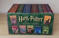 (2) Harry Potter Box Sets Complete Volumes 1-7 PB + Hogwarts Library HC-Rowling