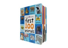 First 100 Animals A padded book―perfect for little hands to hold