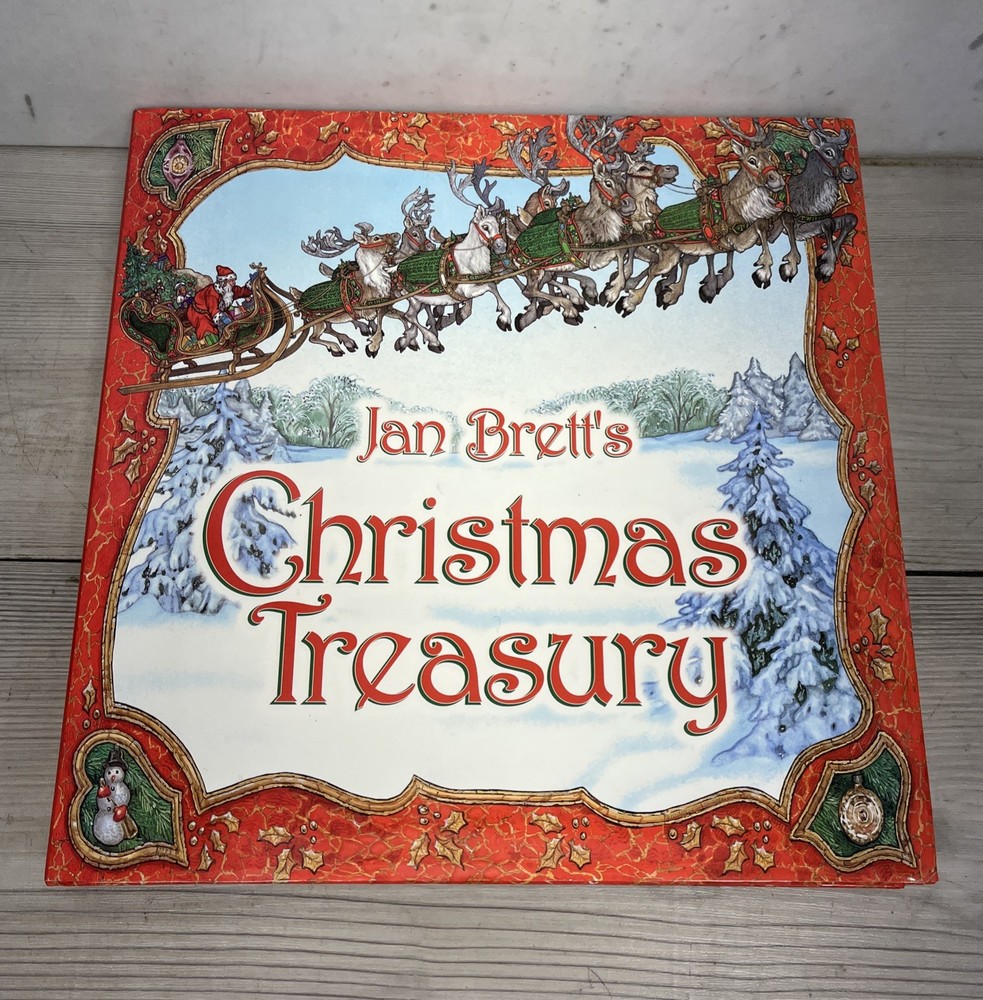 Jan Brett’s Christmas Treasury – Hardcover By Brett, Jan – VERY GOOD, HC/ DJ