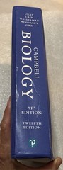 Campbell Biology AP Edition (12th Edition) – Hardcover By Urry – VERY GOOD