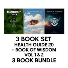3 Book Bundle – Health Guide 20 + Book of Wisdom Vol 1 & 2 by Harry B. Joseph