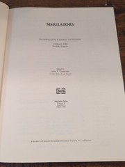 Simulations, Society For Computer Simulation. John Gardenier Vol. 16 Number 1