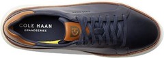 Cole Haan Men’s Grandpro TopSpin Sneaker Navy Blazer Leather/British Tan/Ivory,