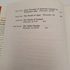 A Commentary on Proverbs ~ Robert L. Alden ~ 1983 HCDJ ~ Baker Book House