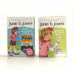 Junie B. Jones Box Set Books 1-8 by Barbara Park Random House Ages 4-8