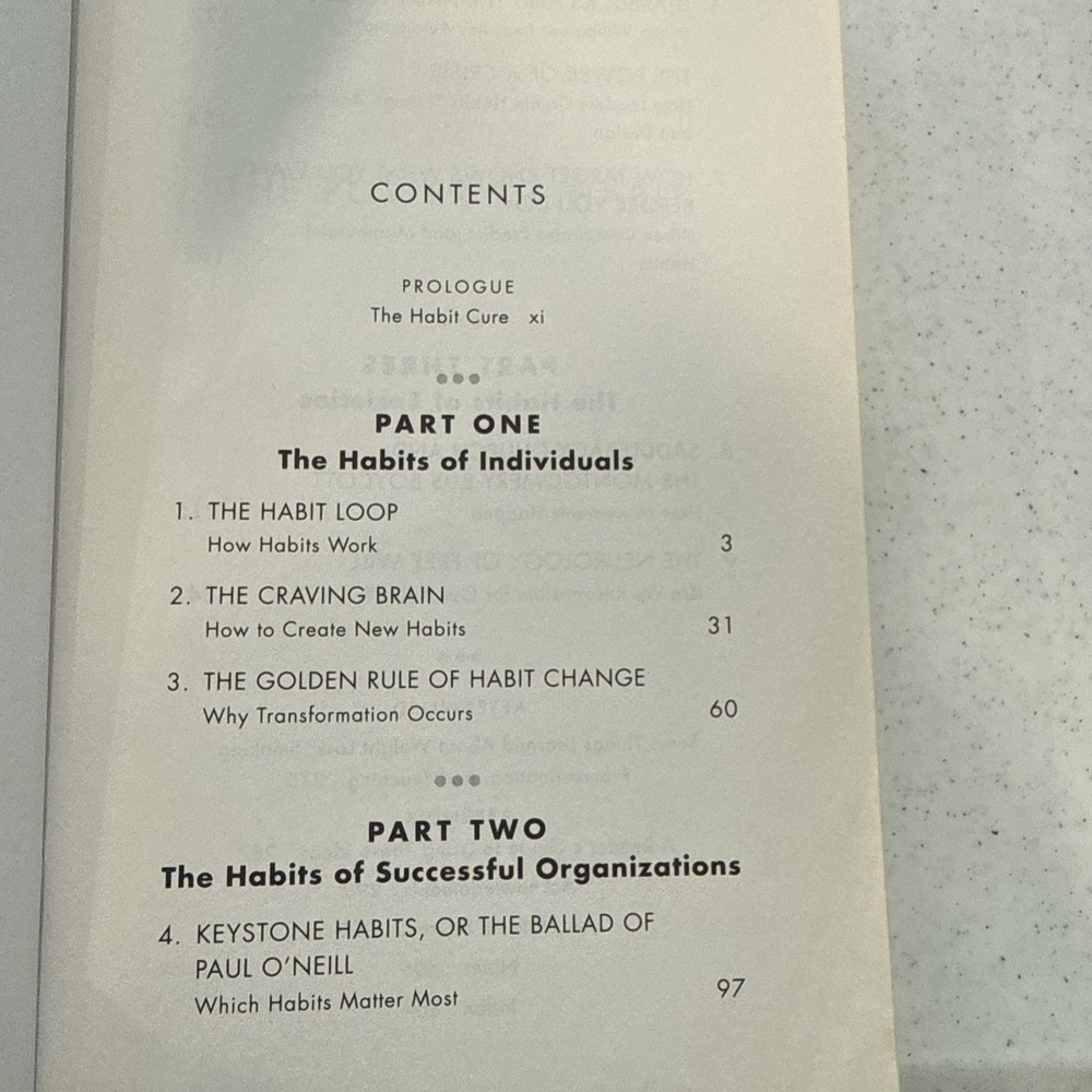 Power of Habit : Why We Do What We Do in Life and Business by Charles Duhigg