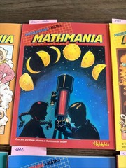 Vtg 2000 Mathmania Highlights Puzzlemania Books Lot Of 6 Homeschool Learning