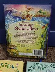 Usborne Hardcover Book Lot: Illustrated Stories For Boys 10 Minute Stories