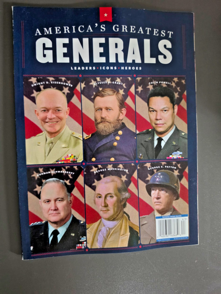 America’s Greatest Generals Magazine-Special Limited Edition-Leaders-Icons-Heros